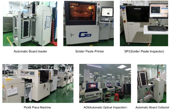 Shenzhen Bohuan Technical Service Co., Ltd. línea de producción del fabricante